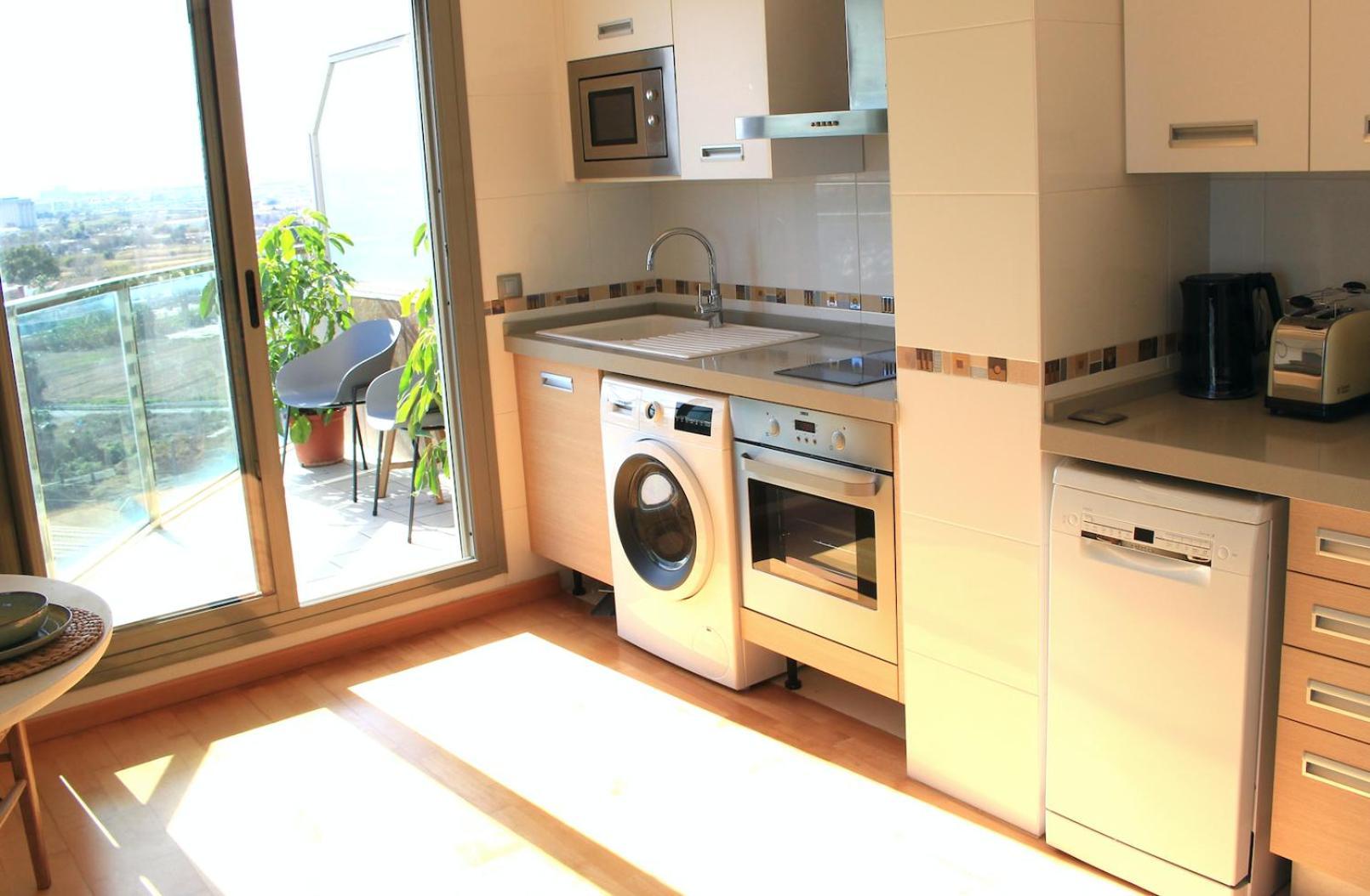 Oceanographic 1 Bedroom With Balcony And Pool Appartement